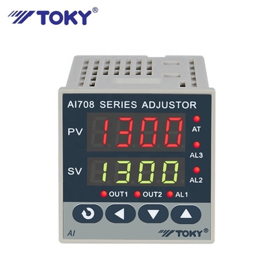 AI708 ευφυές εναλλασσόμενο ρεύμα 0.3%FS ελεγκτών 3A/250V θερμοκρασίας ακρίβειας
