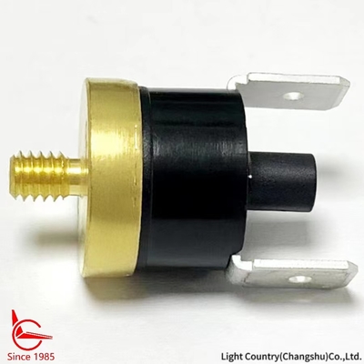 ΚSD301 Θερμικός διακόπτης, M5*0.8*6, Εγχειριτική επαναφορά, για προστασία από τη θερμοκρασία