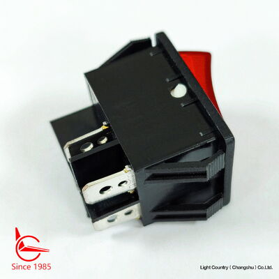 Καλή ποιότητα R5 Rocker Switch της Ταϊβάν, 32*25mm, ON-OFF, κόκκινη λάμπα, 16A 250V