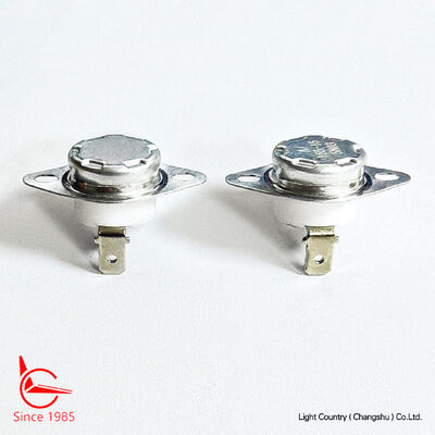 KSD301 Automatic Reset Thermal Switch with fixed bracket for garment steamer